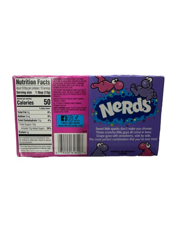 Nerds Candy Grape & Strawberry 141gr - Imagen 2