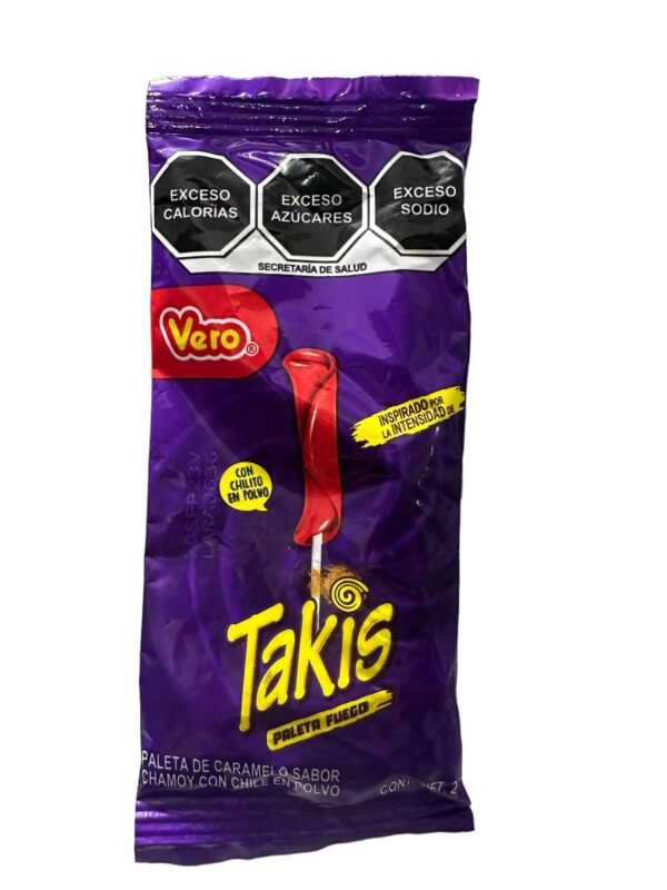 Paleta Takis Fuego 24gr