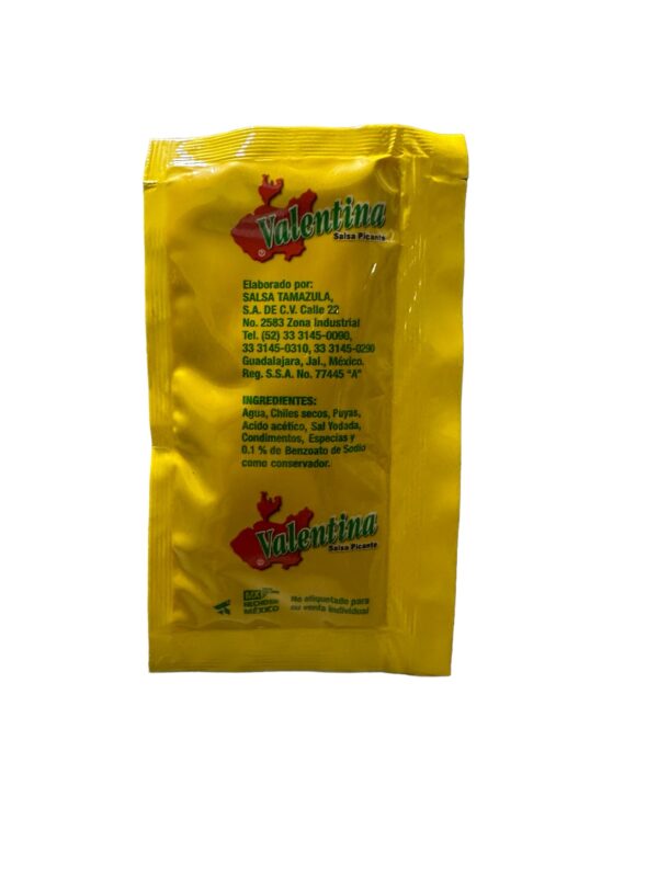 Salsa Valentina 10ml - Imagen 2