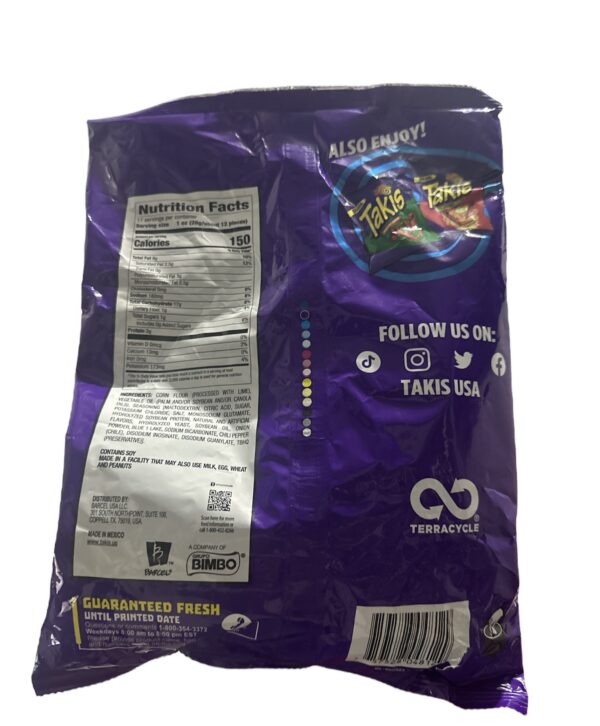 Takis Blue Heat Fiesta Size 17oz - Imagen 2